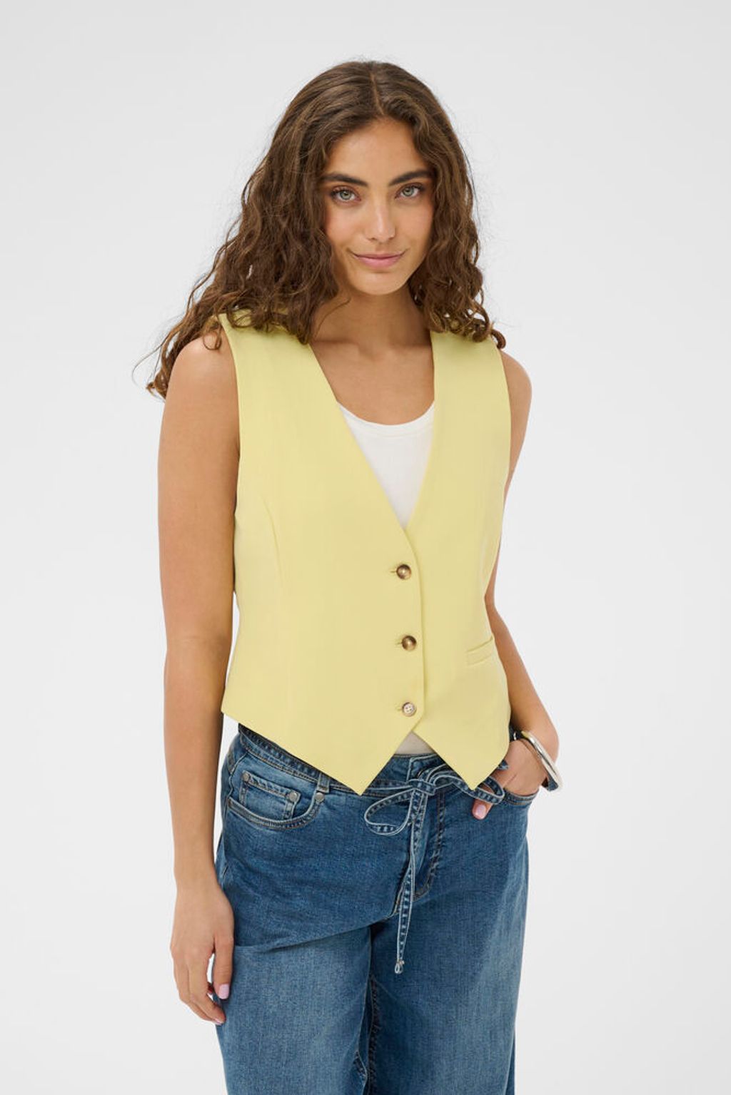 CULTURE Nalina Clara Waistcoat - Farmor Ingvarda