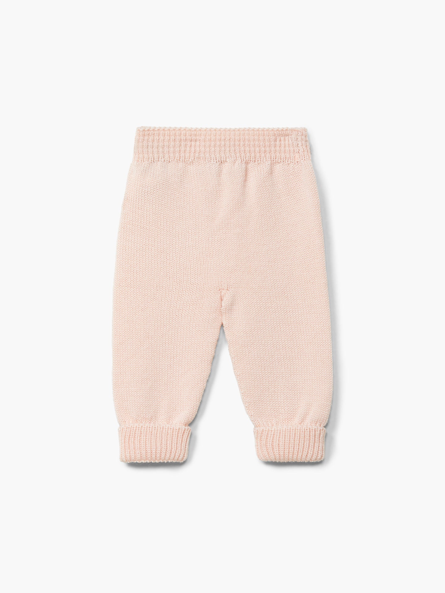 WEDOBLE Strikket bukse,Ull Lys Rosa