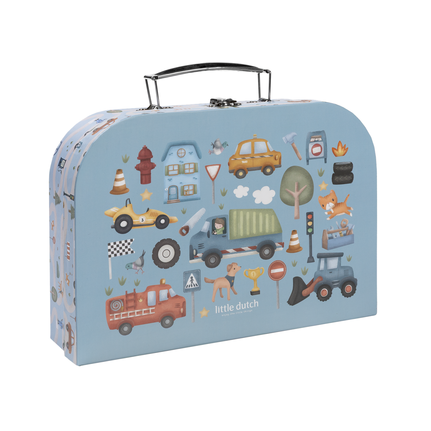 LITTLE DUTCH Kreativ Koffert,Vehicles