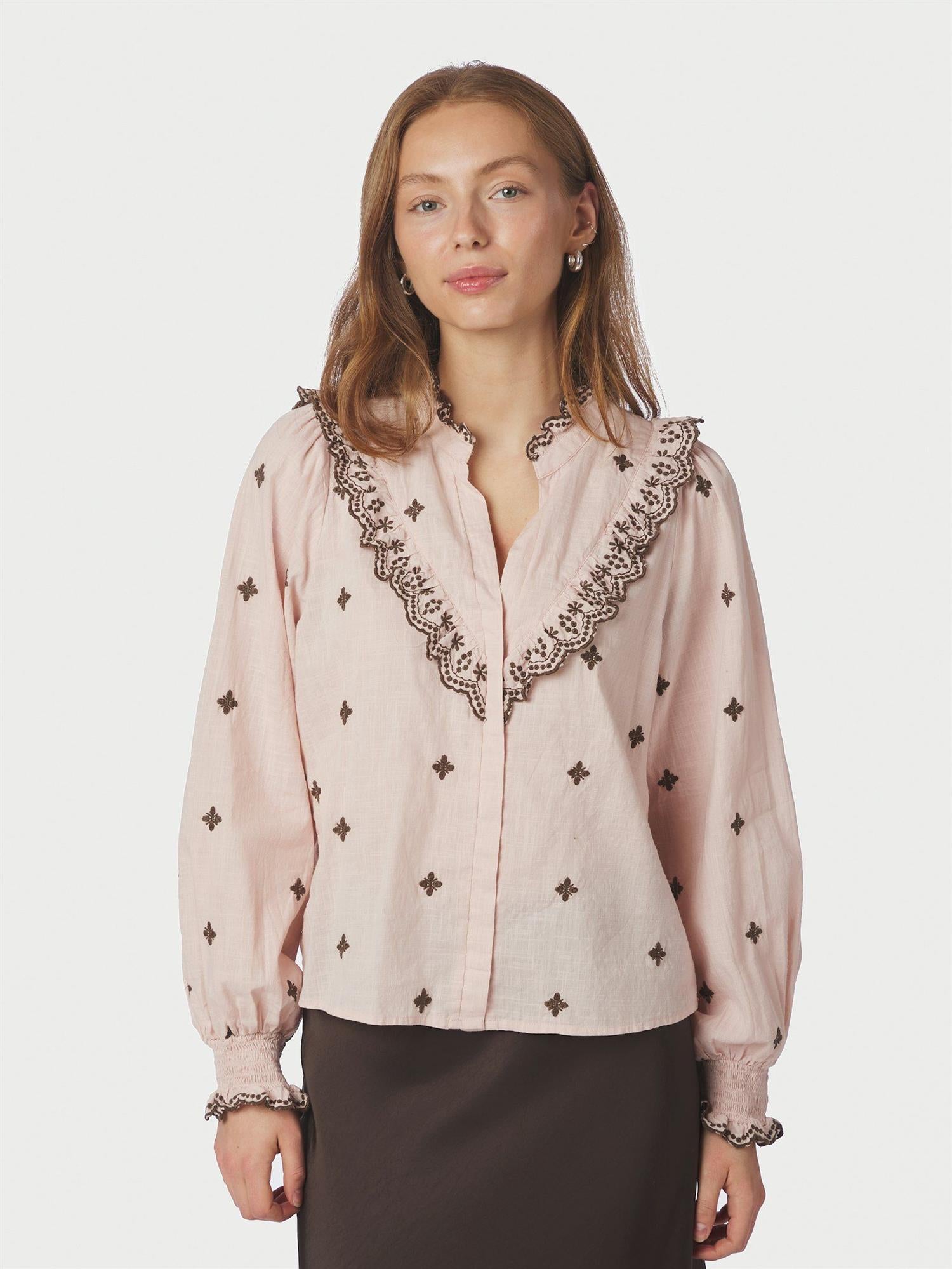 NEO NOIR Degas blouse - Farmor Ingvarda