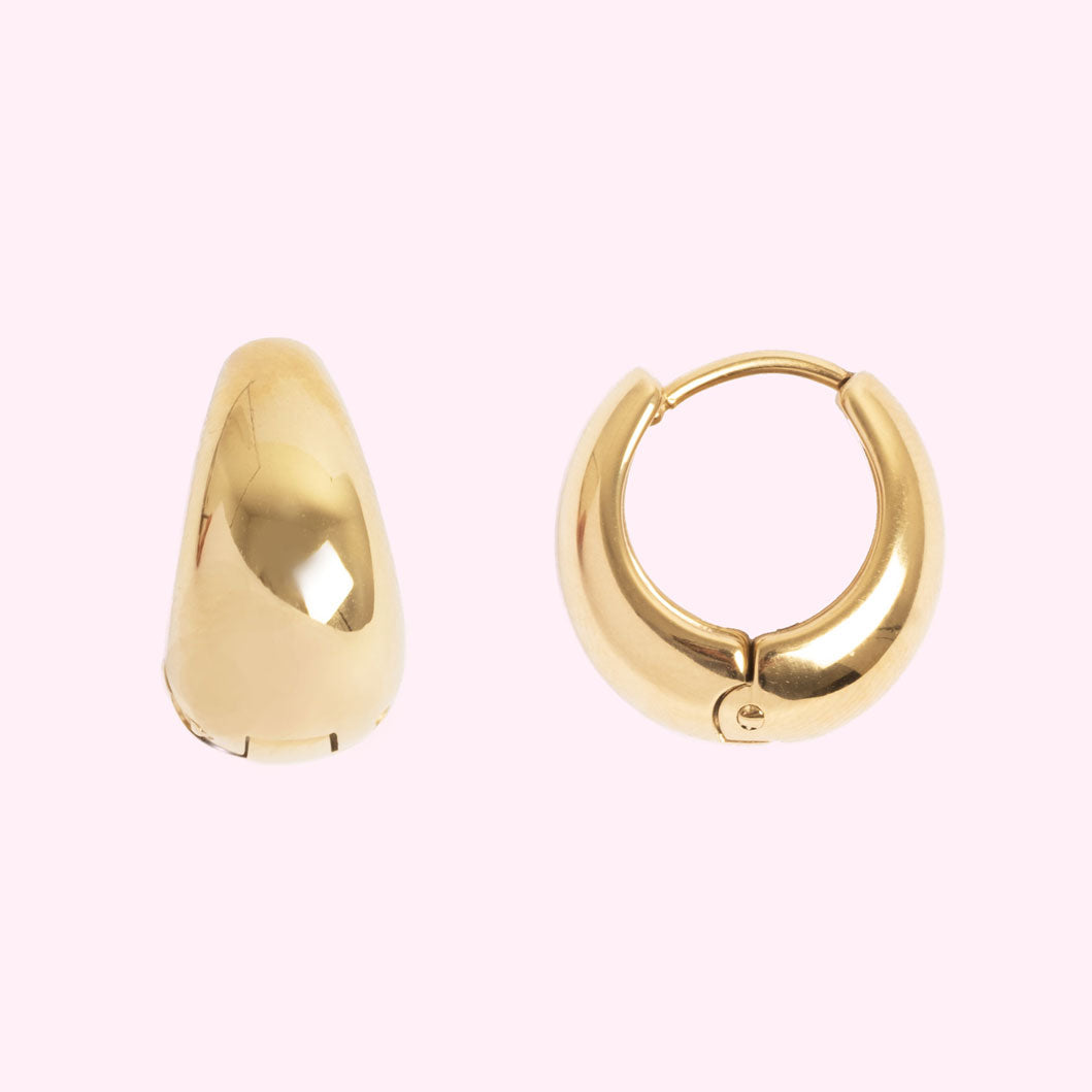 TONE DAMLI by A & C Embrace Me Small Hoops
