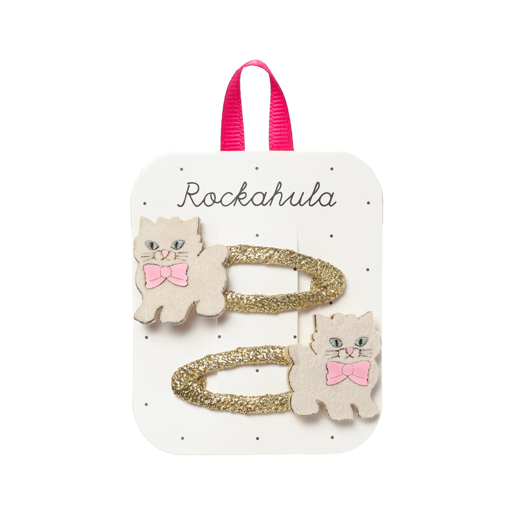 ROCKAHULA Kids Cute Kitten Clips 2pk