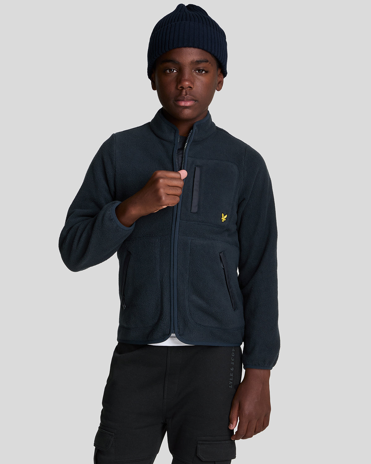 Lyle and scott microfleece best sale