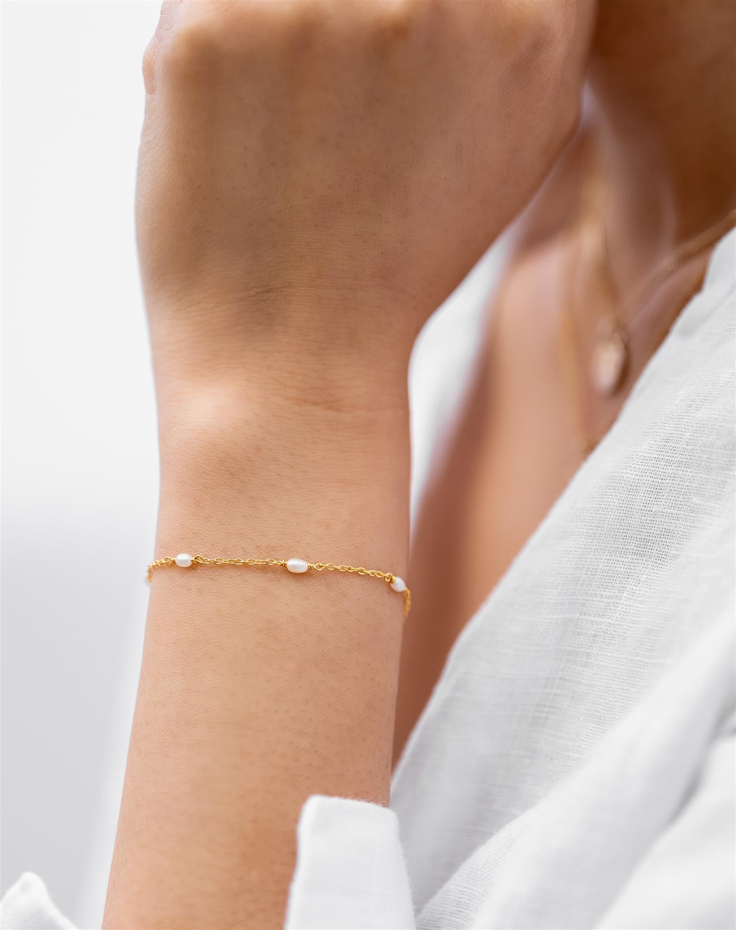 SYSTER P Treasure Pearl Bracelet Gull