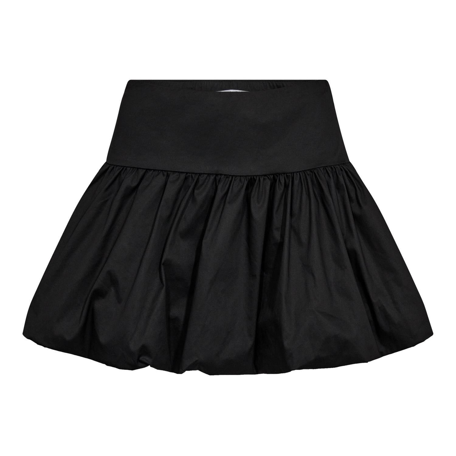 CO´ COUTURE Poppy Balloon Crop Mini Skirt Black
