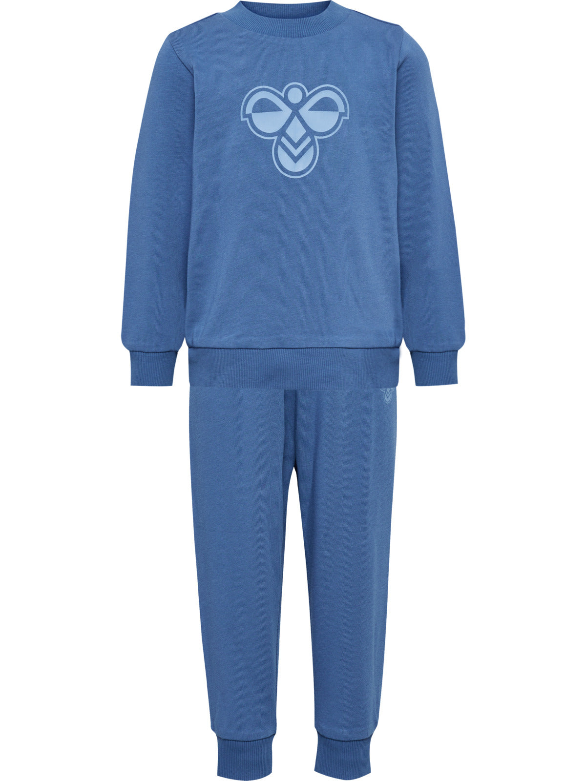 HUMMEL 0-4ÅR Jersey Crewsuit Bee Blå
