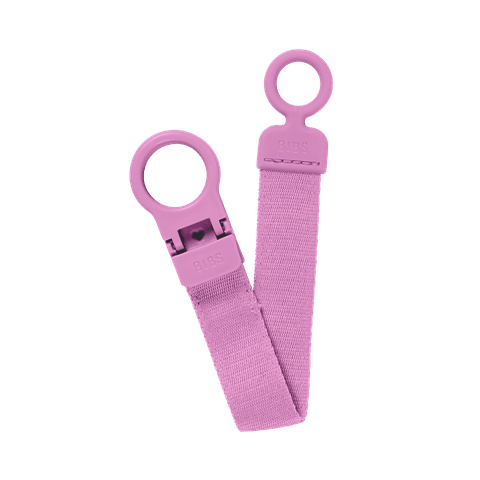 BIBS Pacifier Clip Loop Rosa