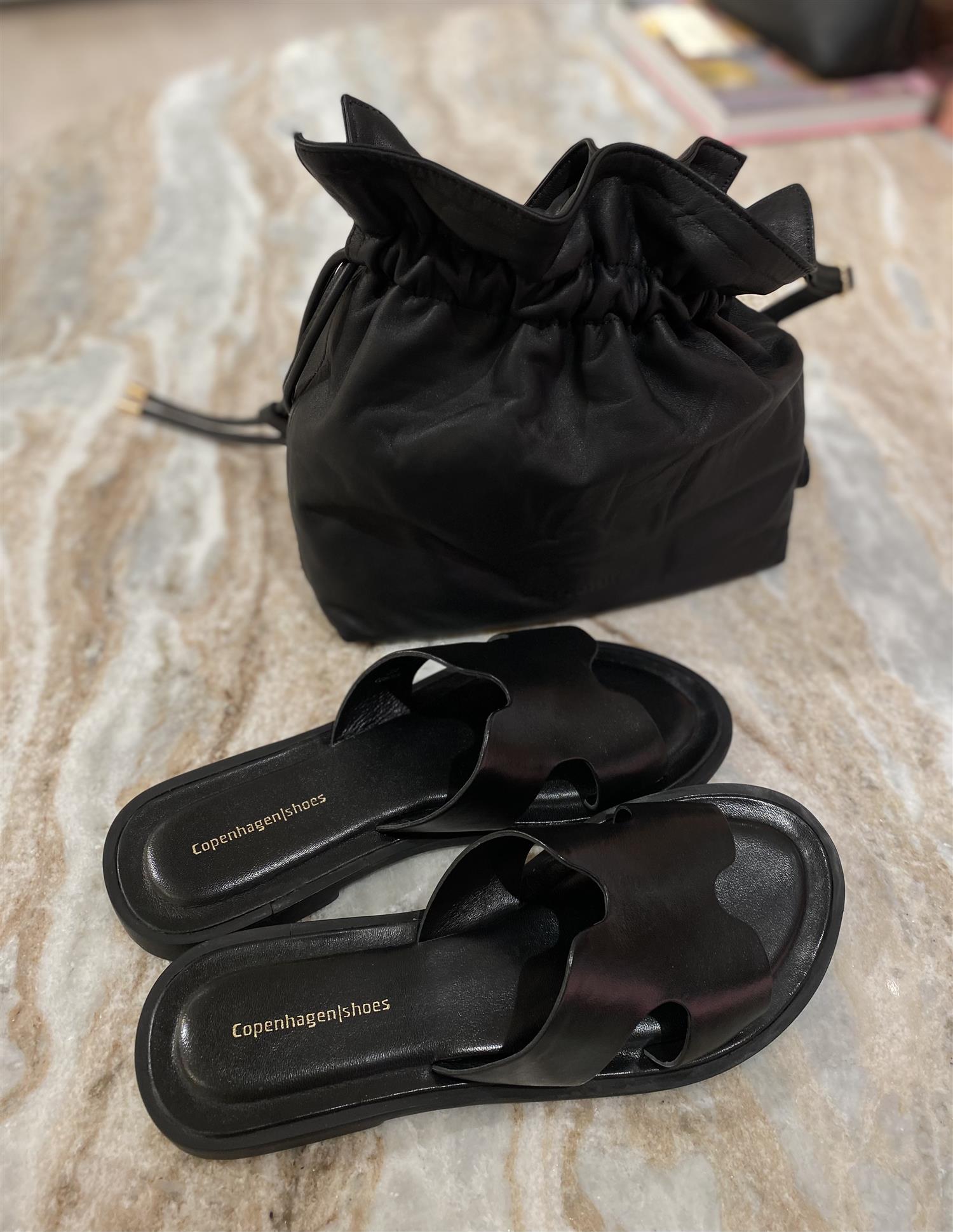 COPENHAGEN SHOES Ivy slippers black Sort