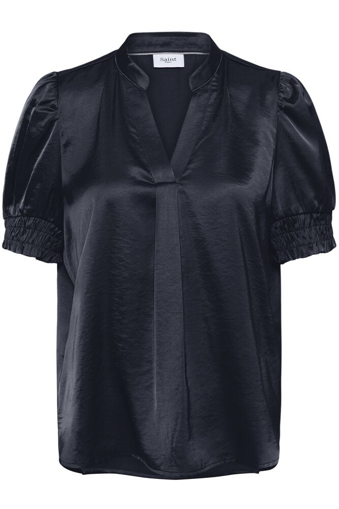 SAINT TROPEZ Panan Blouse Night Sky