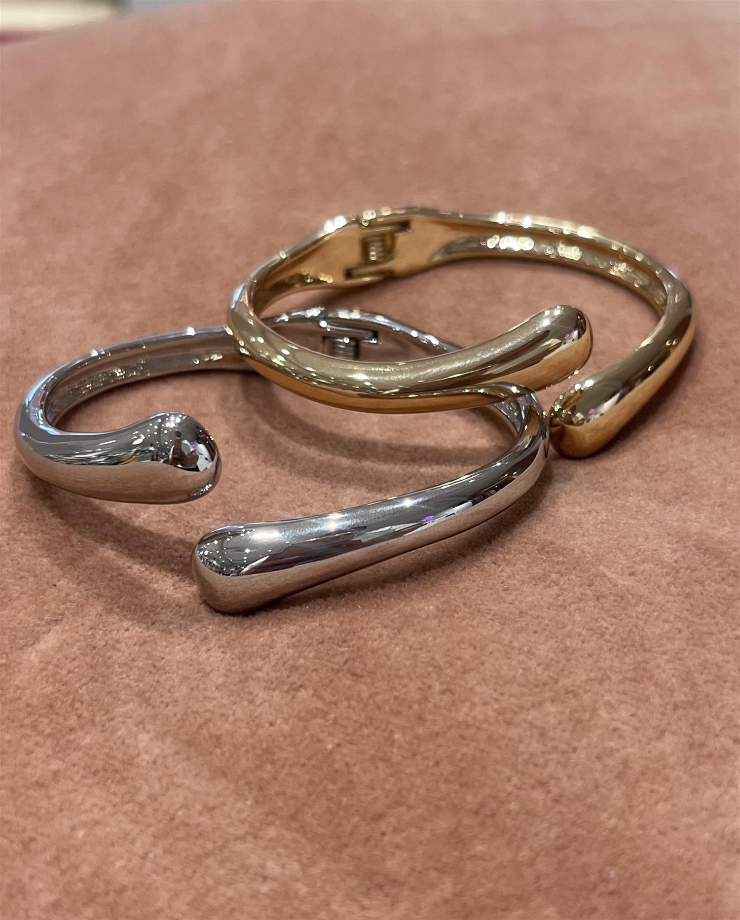 BOW 19 Twin Drop Bracelet Silver