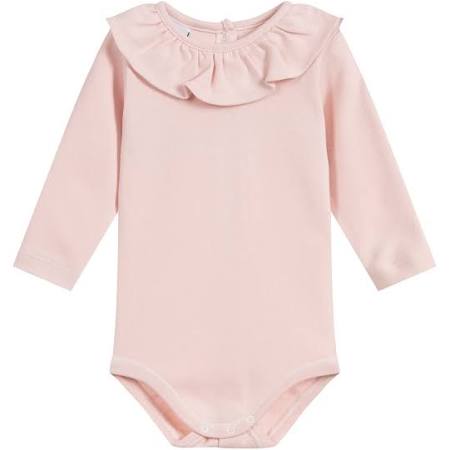 BABIDU 1117 Body m/rysjekrage Gammelrosa - Farmor Ingvarda