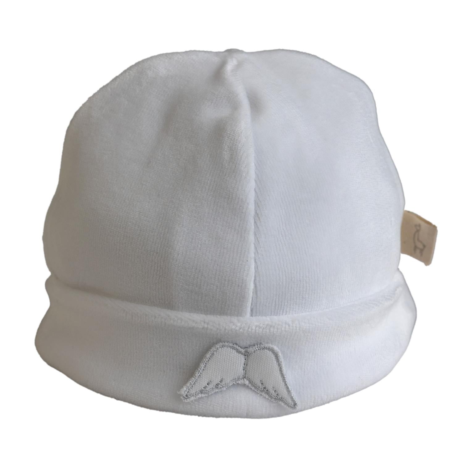 BABY GI Babylue Velour,Angel Hvit - Farmor Ingvarda
