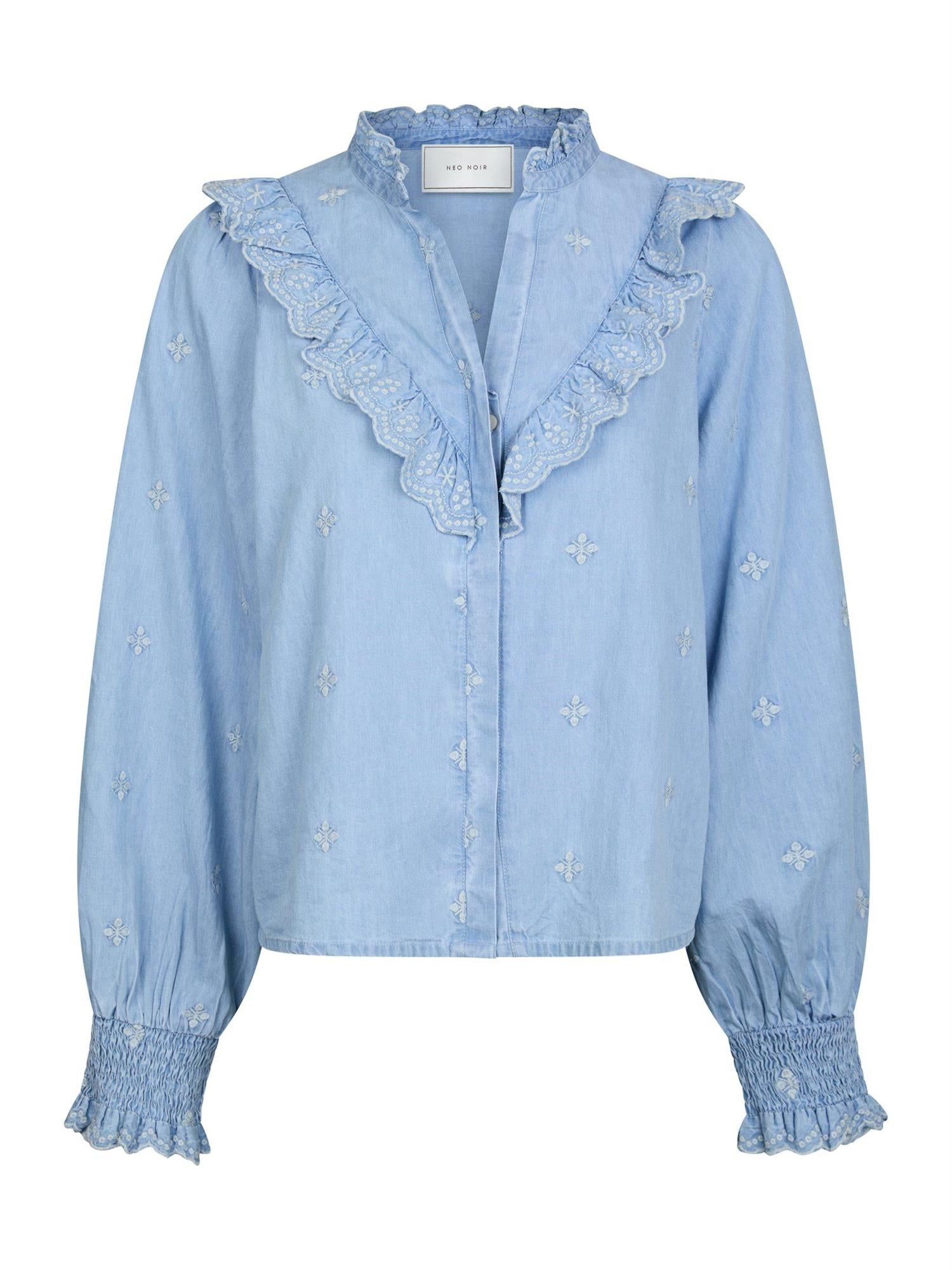 NEO NOIR Degas Denim Blouse