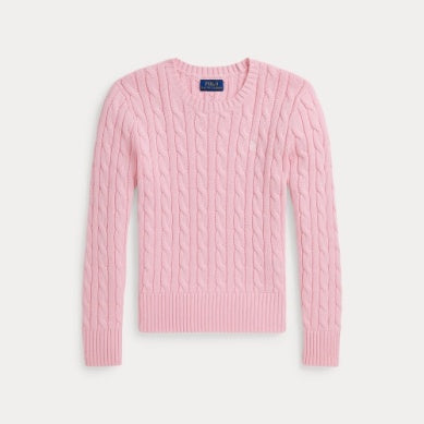 RALPH LAUREN 8-16År Genser m/flettestrikk,Jente