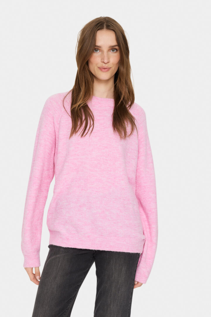 SAINT TROPEZ Garbie Pullover Rosa