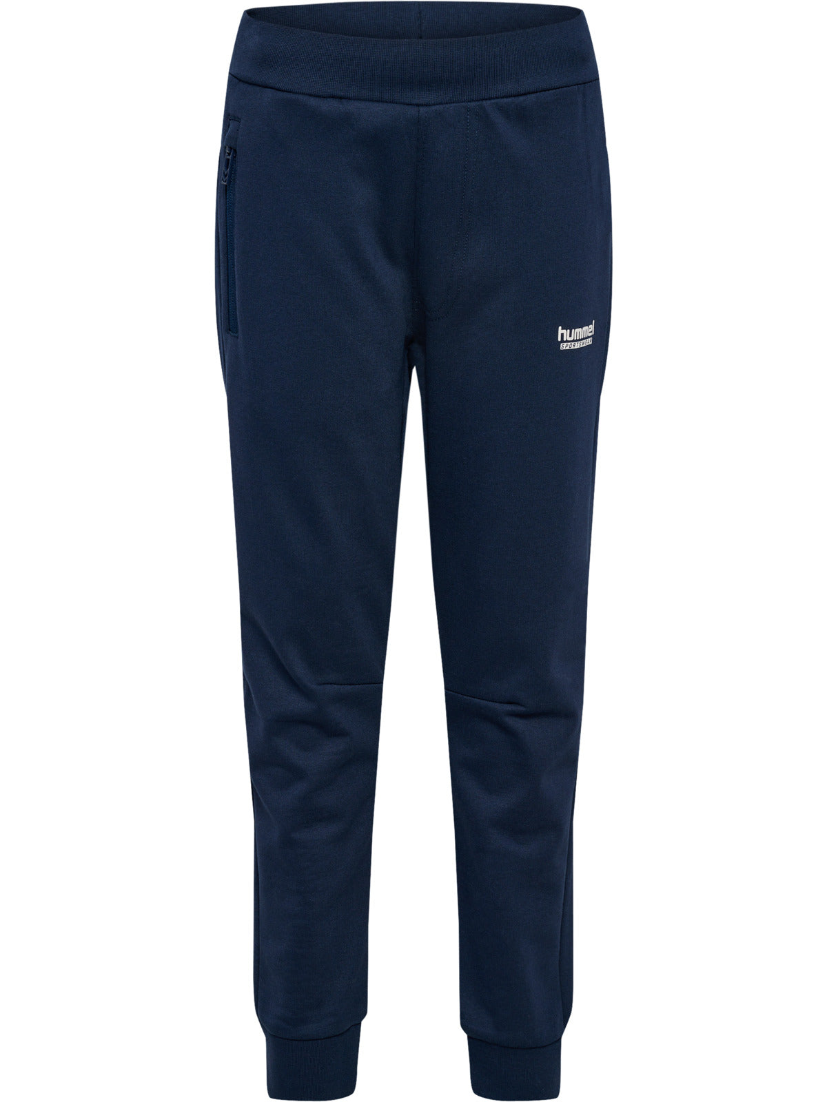 HUMMEL 4-10ÅR Regular Adj Waist Pants Jr Mørkeblå