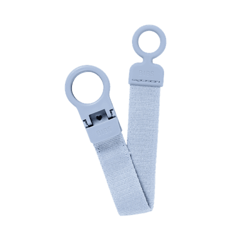 BIBS Pacifier Clip Loop Dus Blå - Farmor Ingvarda