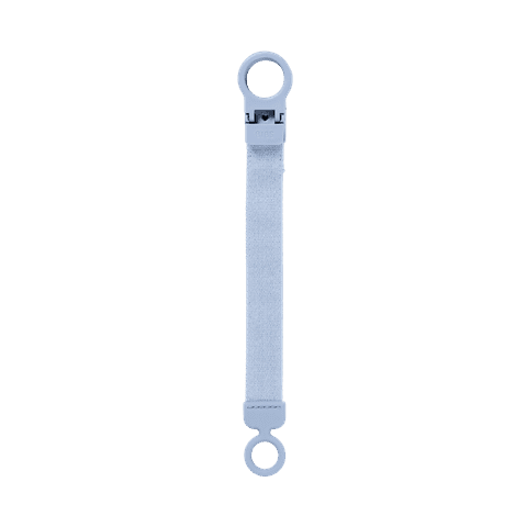 BIBS Pacifier Clip Loop Dus Blå - Farmor Ingvarda