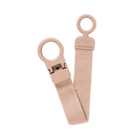 BIBS Pacifier Clip Loop Dus Rosa - Farmor Ingvarda
