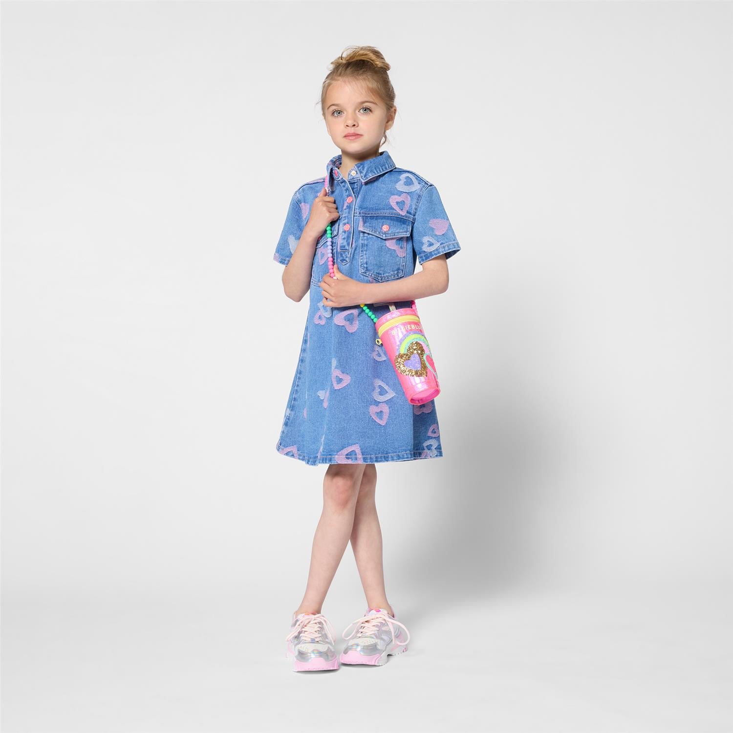 BILLIEBLUSH Dongerikjole m/hjerter - Farmor Ingvarda