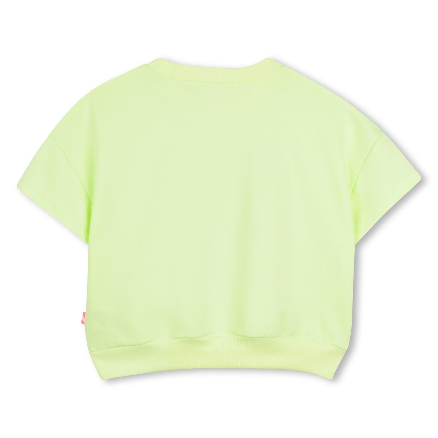 BILLIEBLUSH Sweatshirt m/kort erm Lemon - Farmor Ingvarda