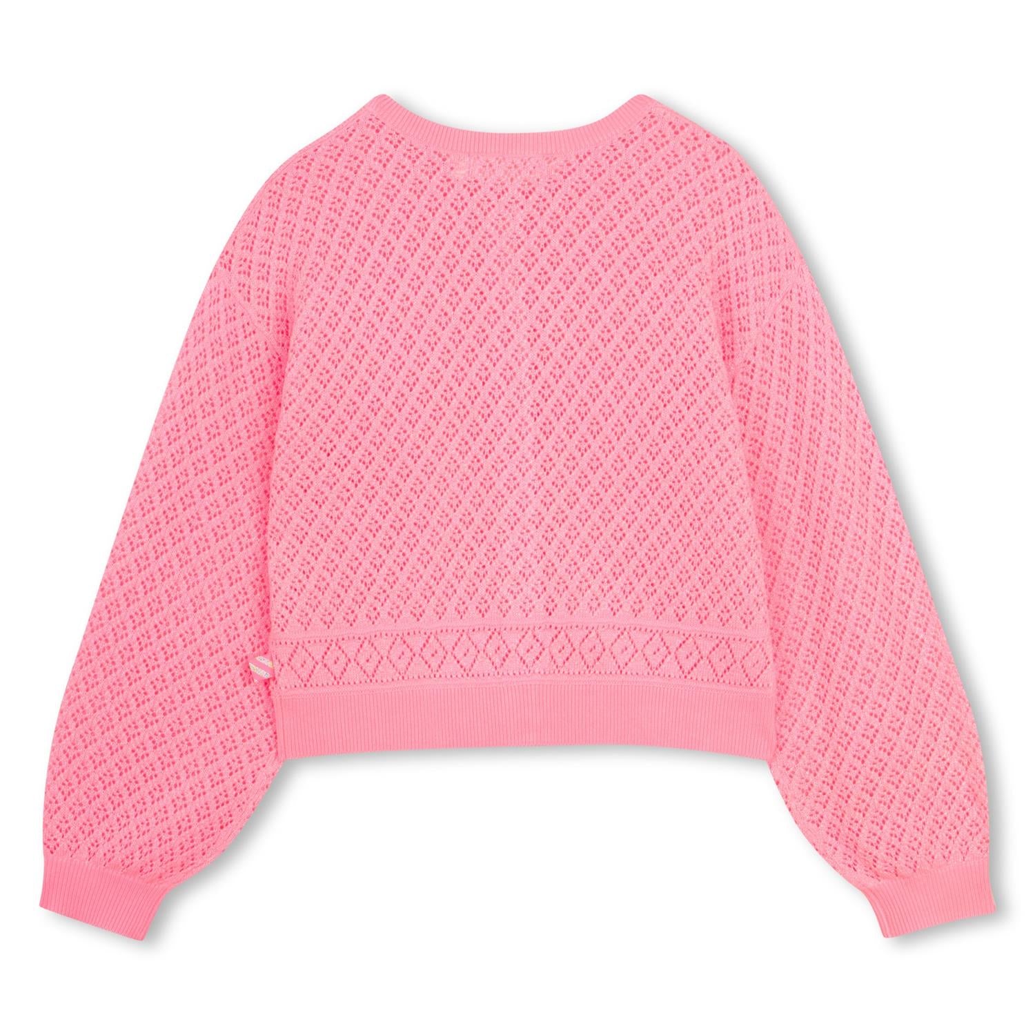 BILLIEBLUSH Cardigan Korallrosa - Farmor Ingvarda