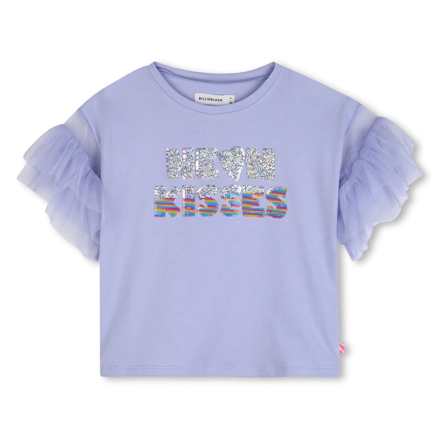 BILLIEBLUSH Topp m/rysjer Lavendel - Farmor Ingvarda