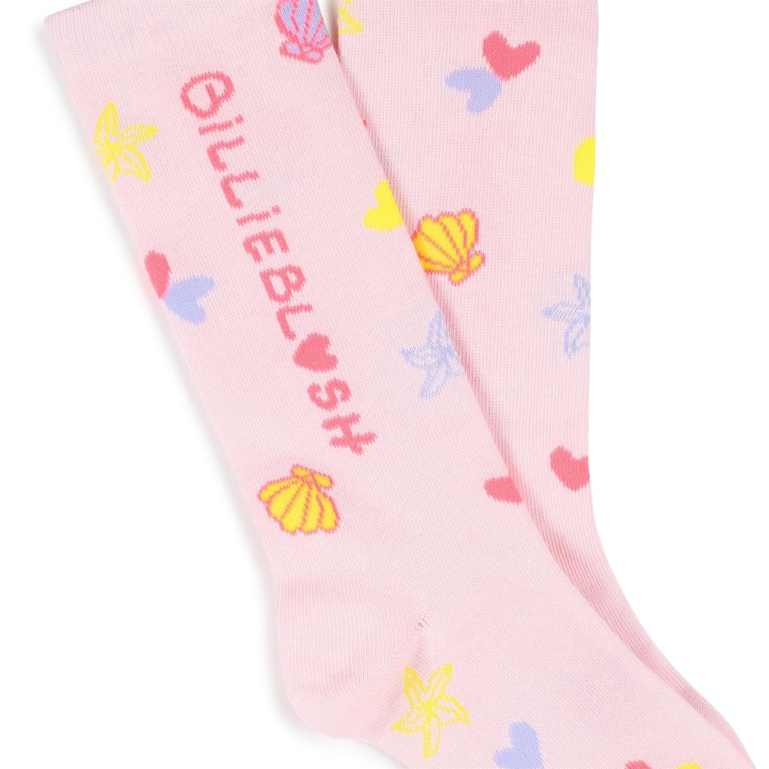 BILLIEBLUSH Knestrømper Rosa - Farmor Ingvarda