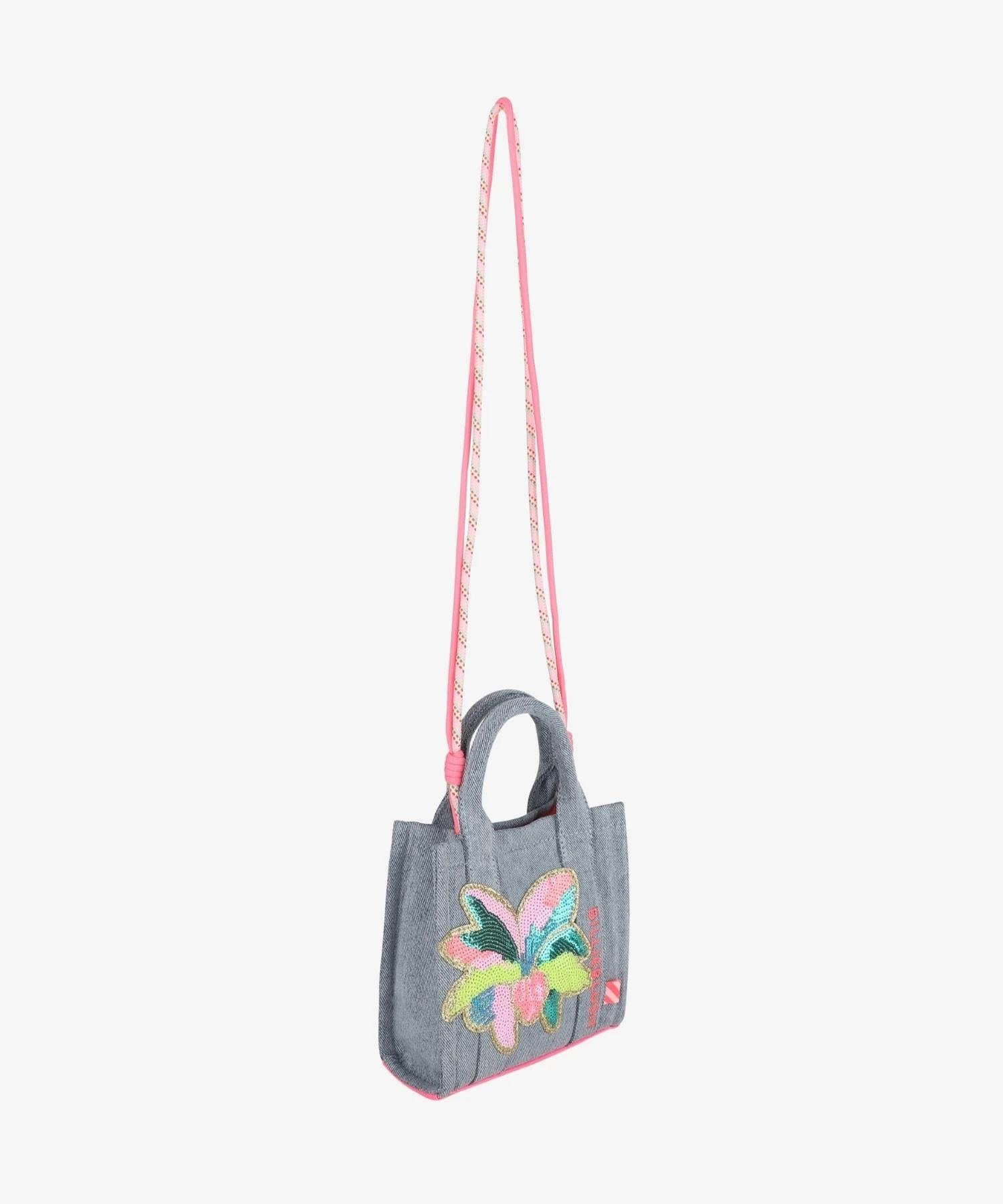 BILLIEBLUSH Veske i Denim m/Paljetter - Farmor Ingvarda