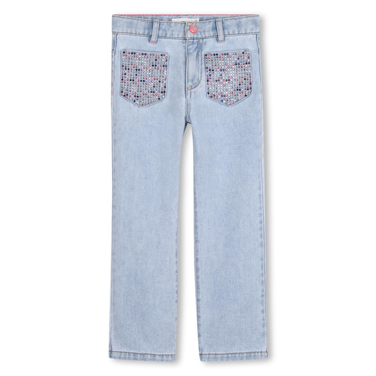 BILLIEBLUSH Jeans m/paljetter - Farmor Ingvarda