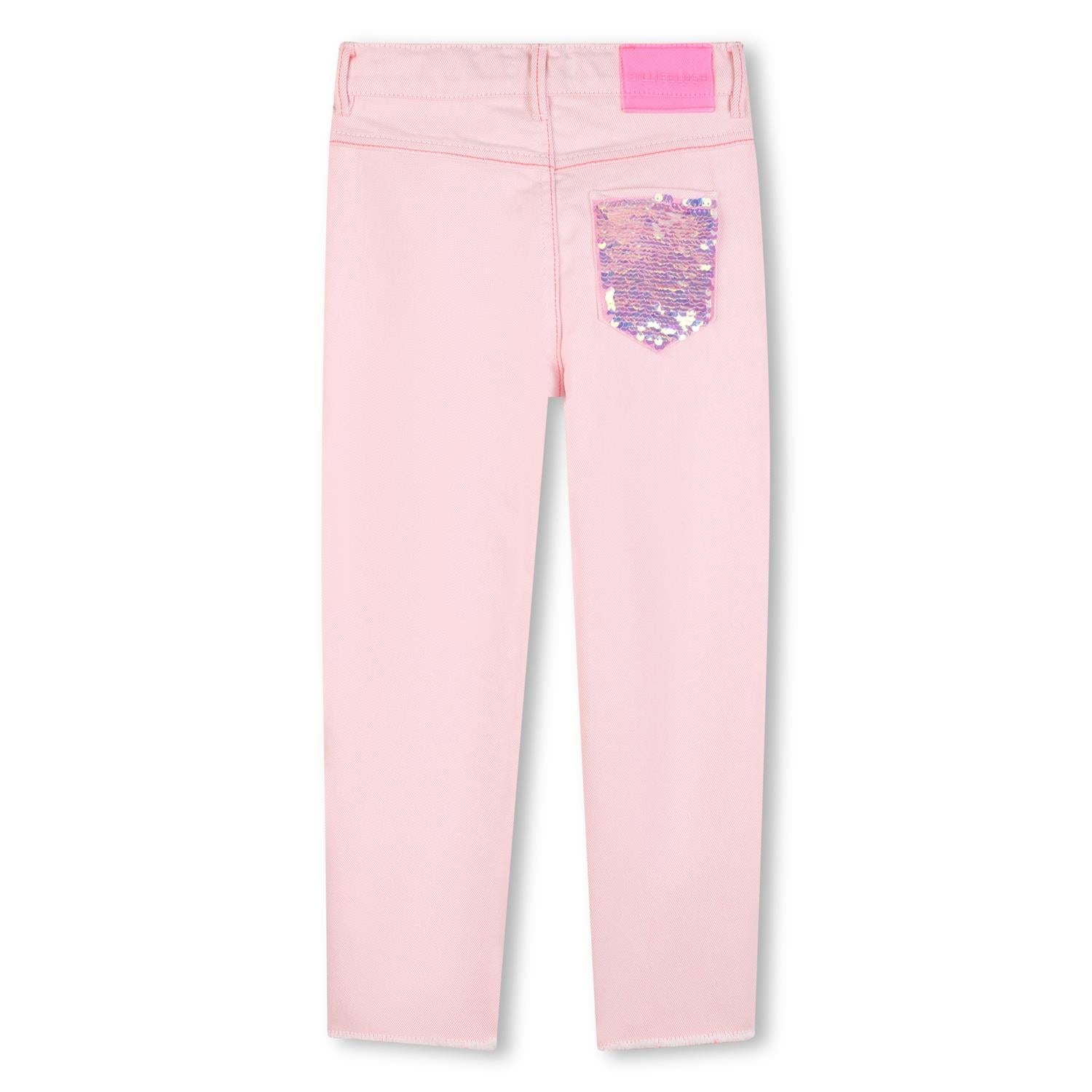 BILLIEBLUSH Jeans m/paljetter Rosa - Farmor Ingvarda