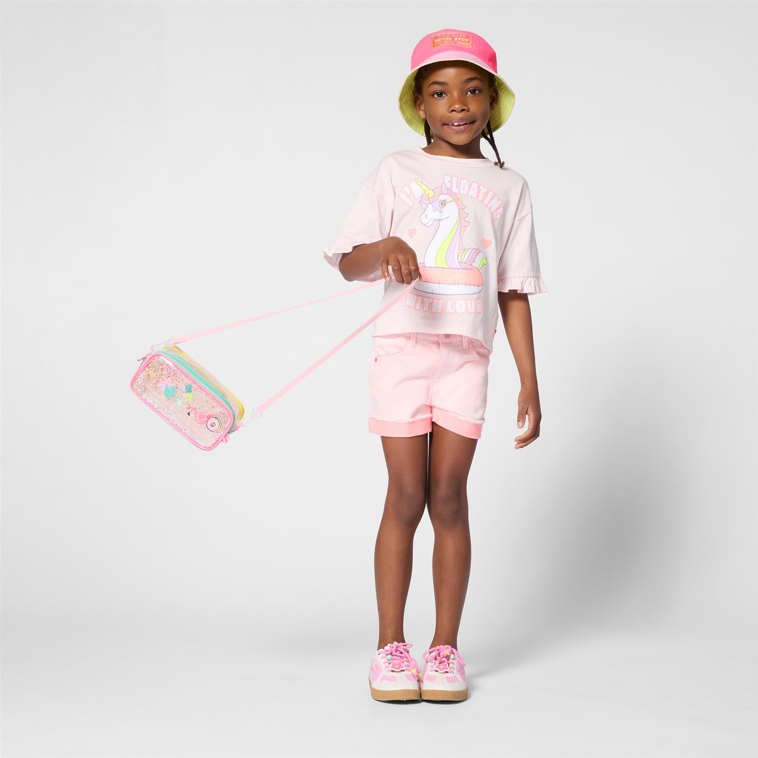 BILLIEBLUSH Shorts m/paljetter Rosa - Farmor Ingvarda