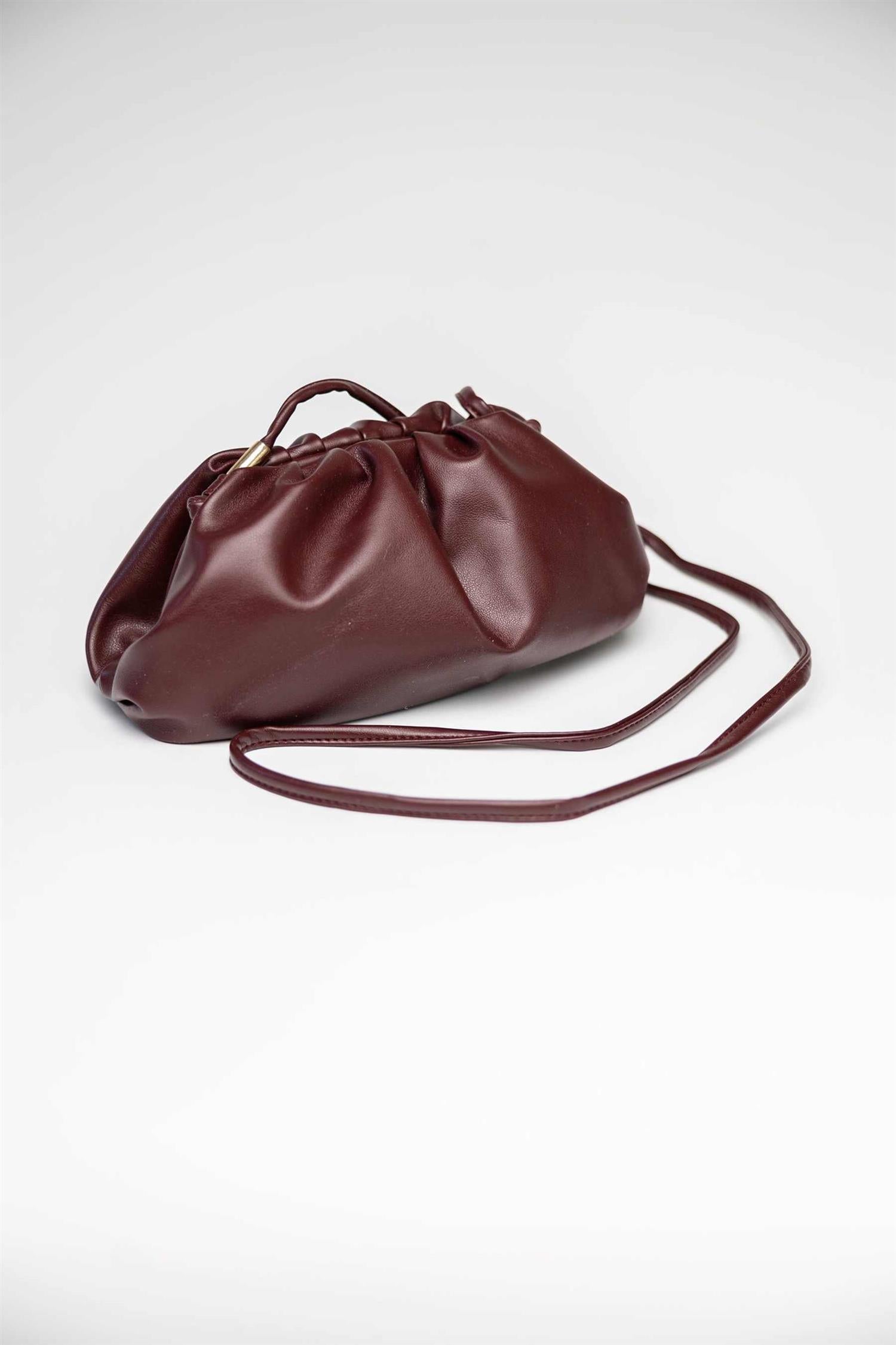 BOW 19 Dumpling Bag Burgundy - Farmor Ingvarda