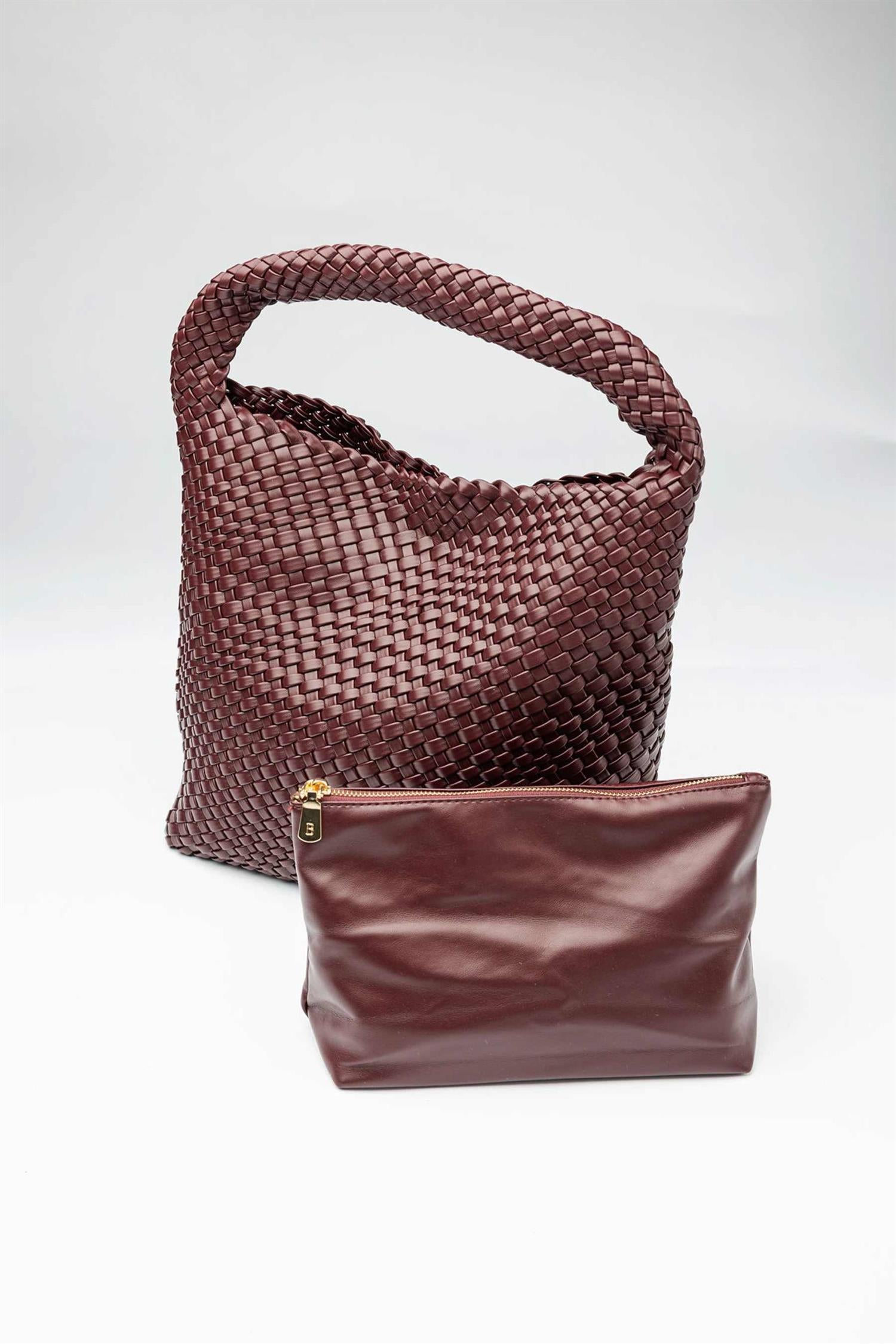 BOW 19 Mia Bag L Burgundy - Farmor Ingvarda