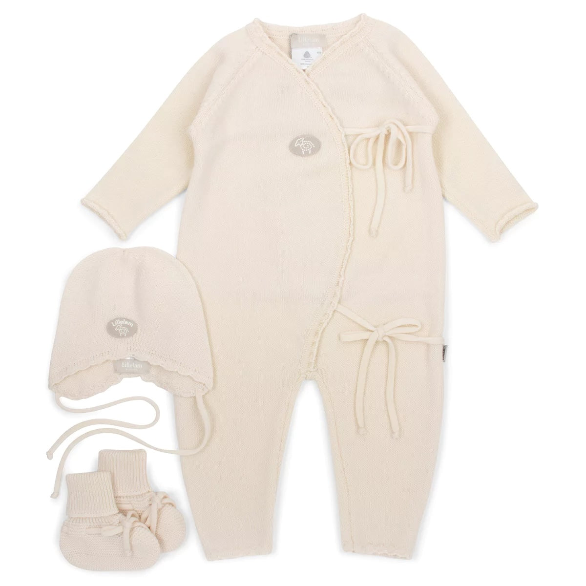 LILLELAM Hentesett Krem