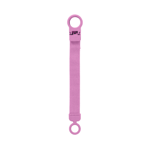 BIBS Pacifier Clip Loop Rosa