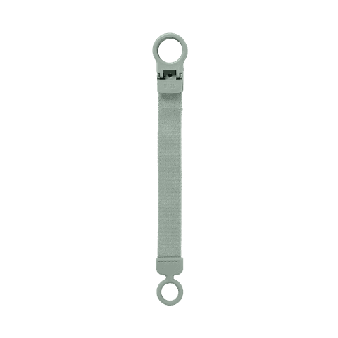 BIBS Pacifier Clip Loop Dus Grønn