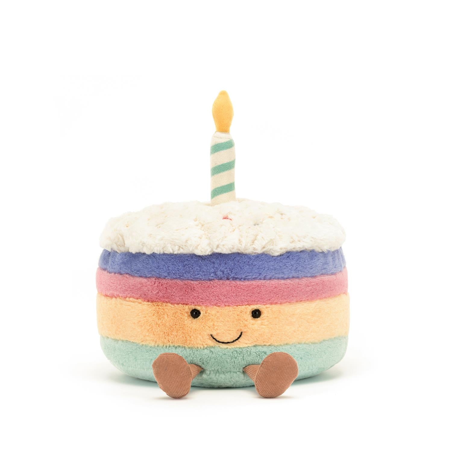 JELLYCAT Amuseables Rainbow Birthday Cake