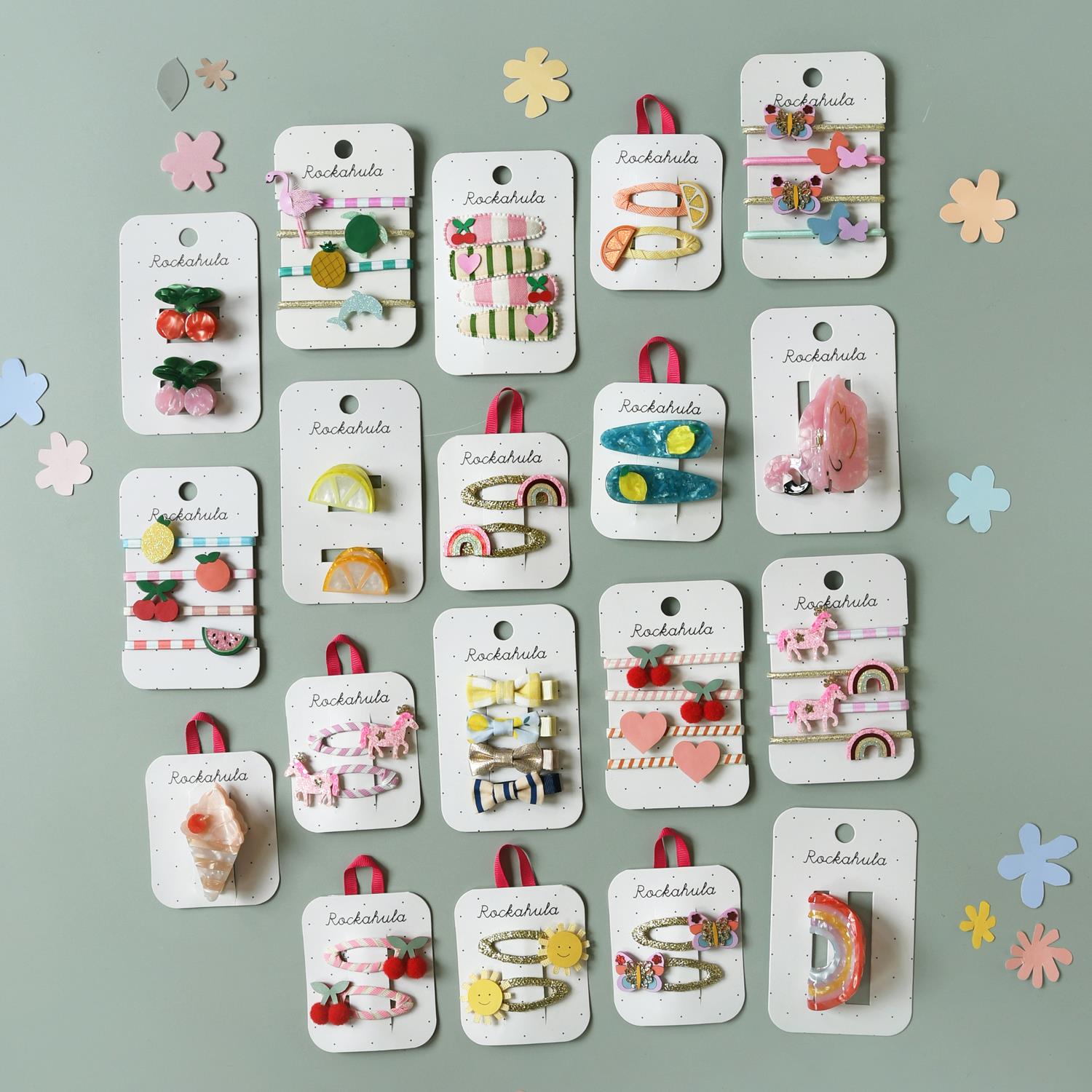 ROCKAHULA Kids Carnival Rainbow Clips - Farmor Ingvarda