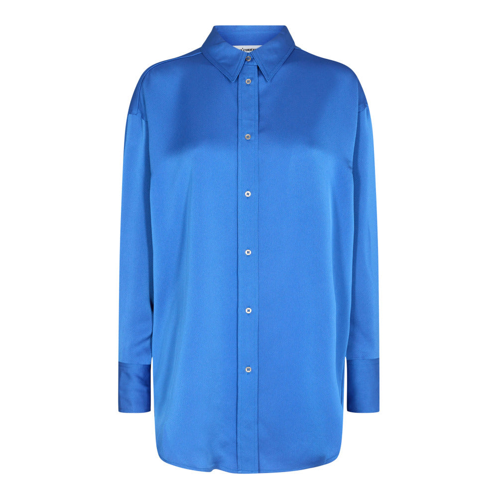 CO´ COUTURE Eliah Shirt New Blue Blå
