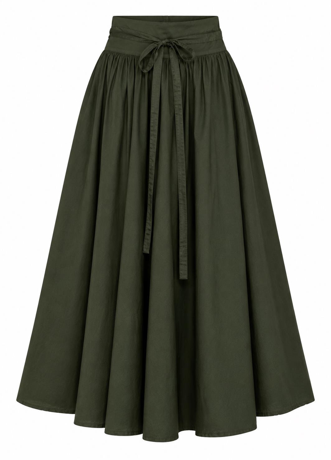 MISSMAYA Astrid Skirt Moss Green