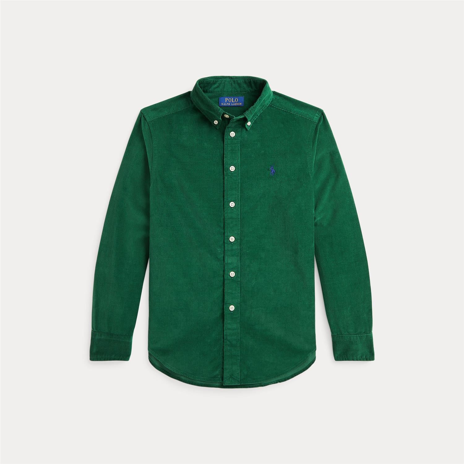 RALPH LAUREN 8-16År CLBDPPC Sport Shirt,Teens Grønn