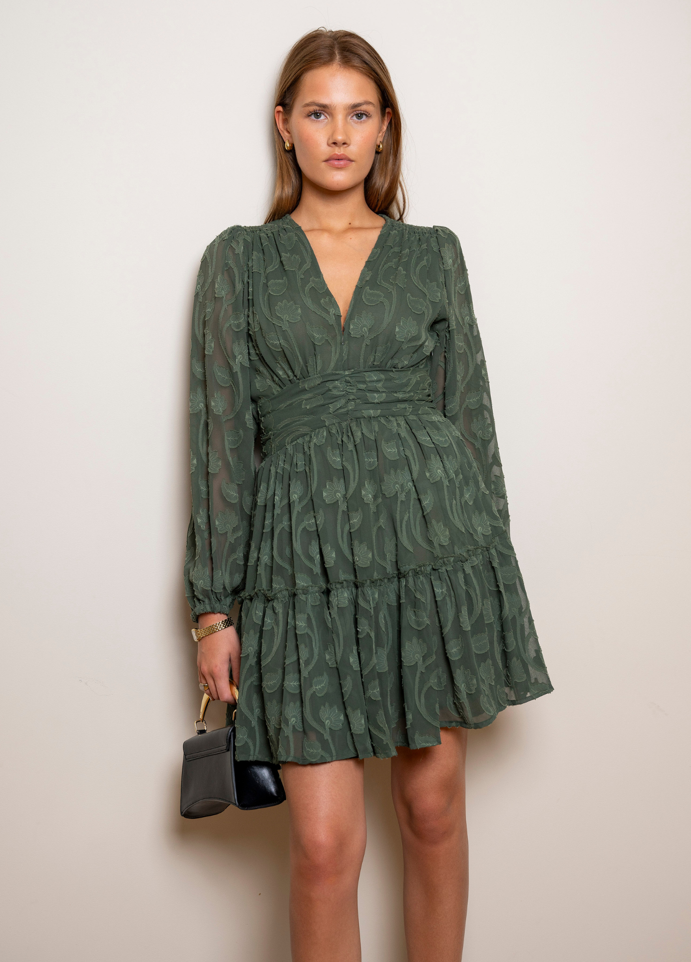 MISSMAYA Noor Dress Luxe Green