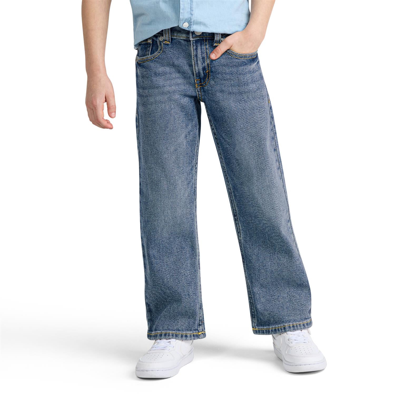 LEVIS 4-14ÅR 555 Relaxed Straight Jeans