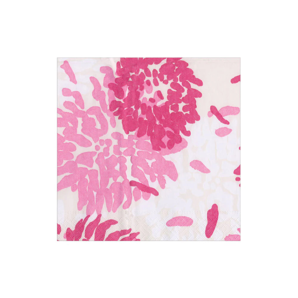 CASPARI Servietter, Raspberry Chrysanthemum - Farmor Ingvarda