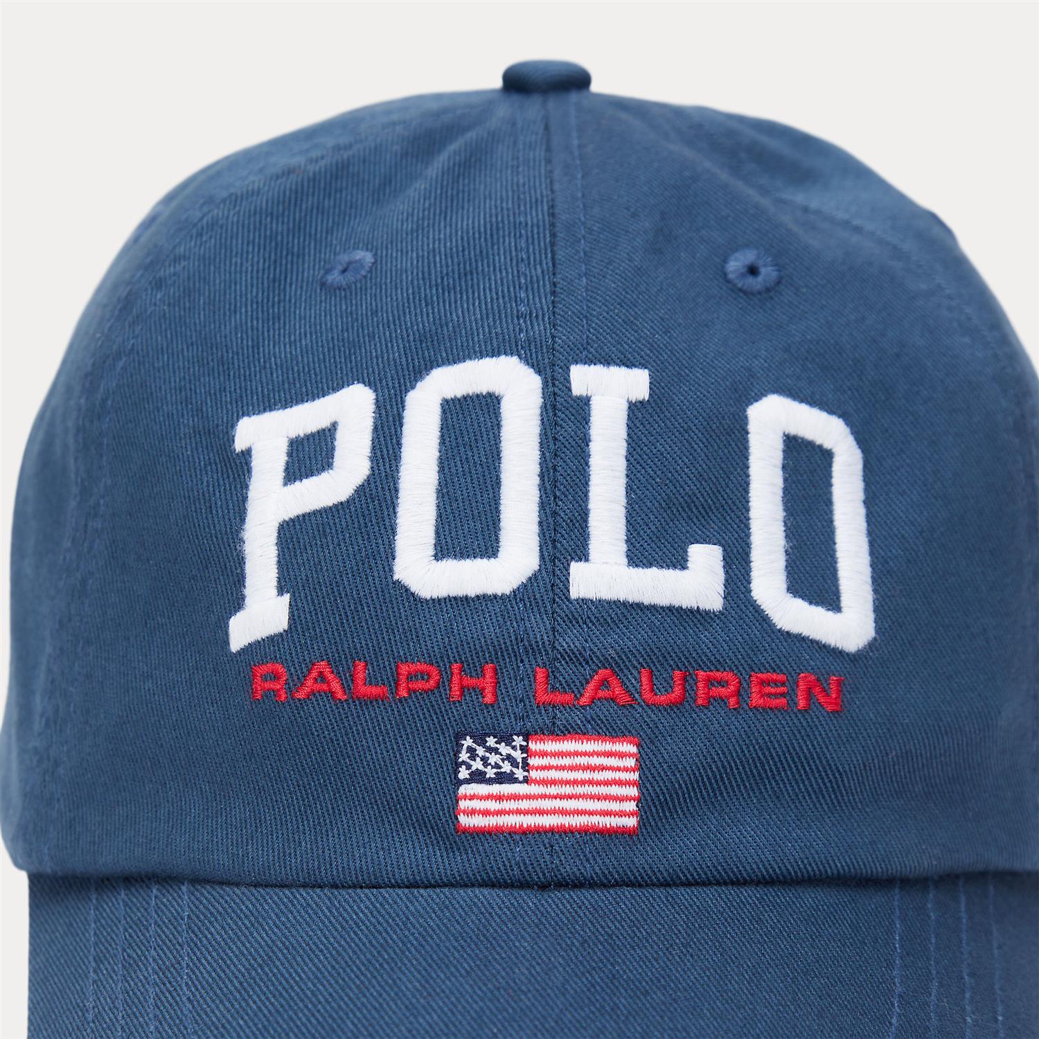 RALPH LAUREN 8-16År Sport Cap,Teens Mellomblå