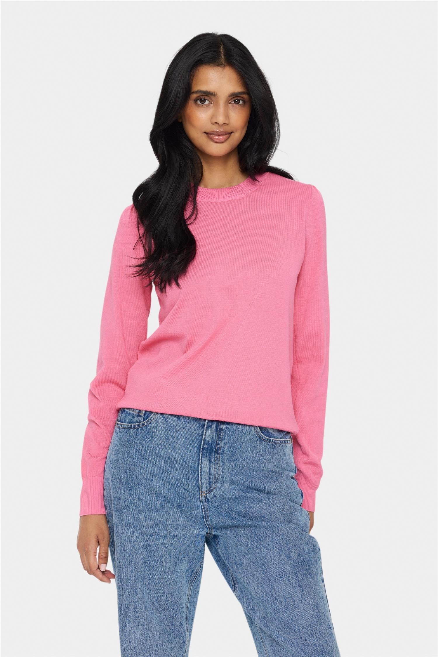 SAINT TROPEZ Mila pullover Rose