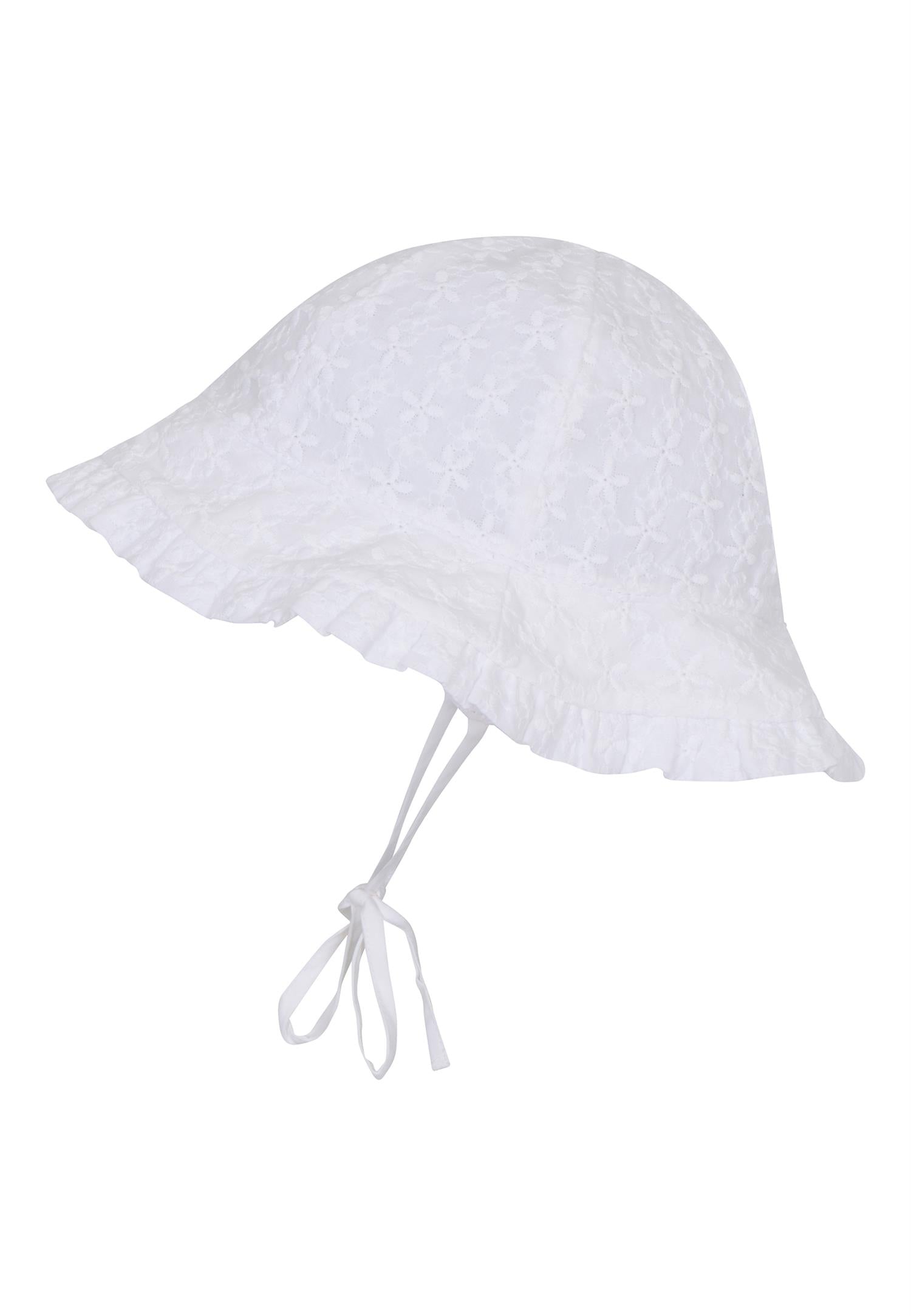 MP, LUER Flora Bell Hat Hvit