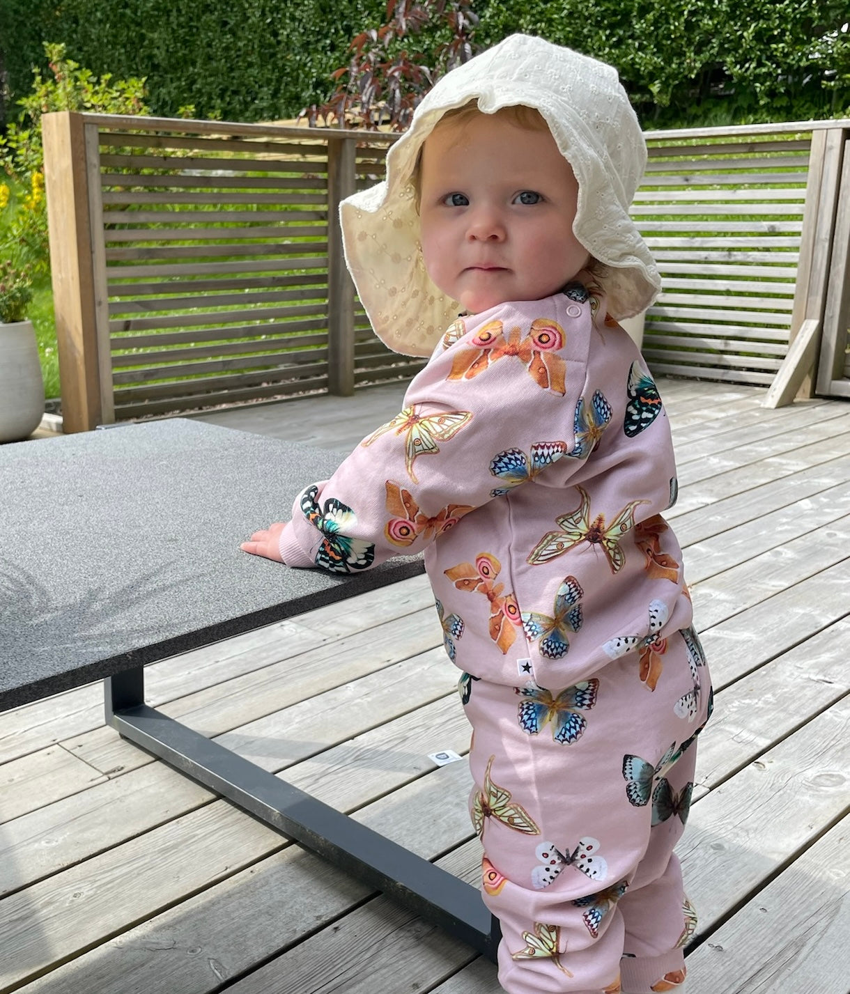 MOLO 0-4ÅR Disc genser,Baby Lys Rosa