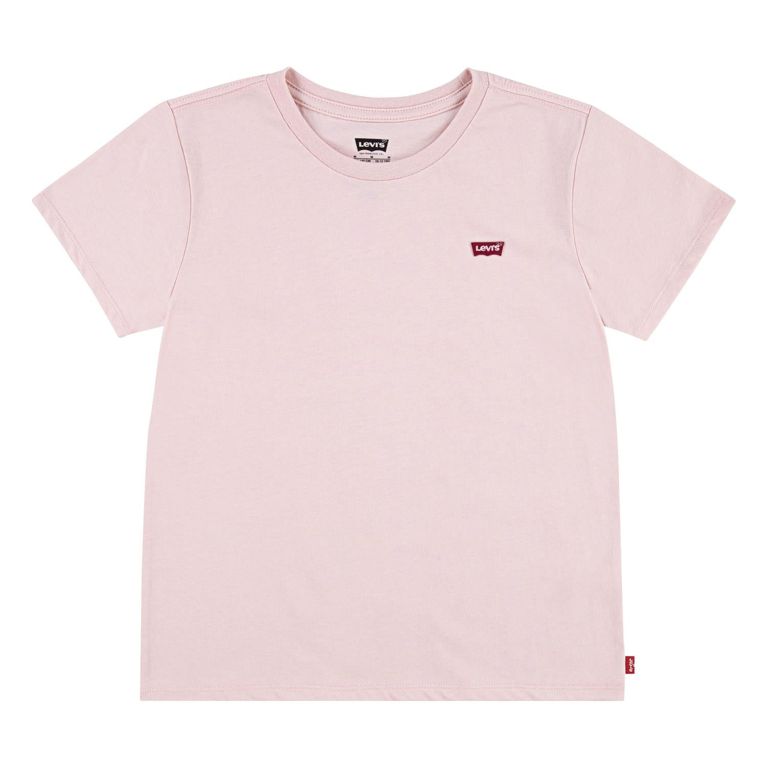 LEVIS T-skjorte m/liten logo Lys Rosa